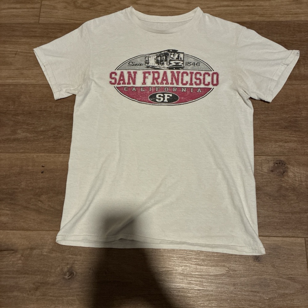 San Francisco Graphic White T-Shirt